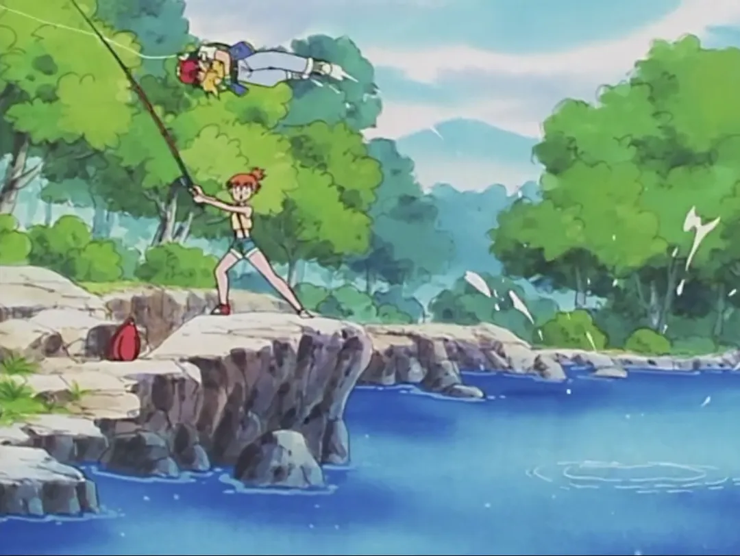 Misty fishing Ash out of the river