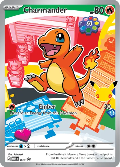 Charmander illustration rare promo