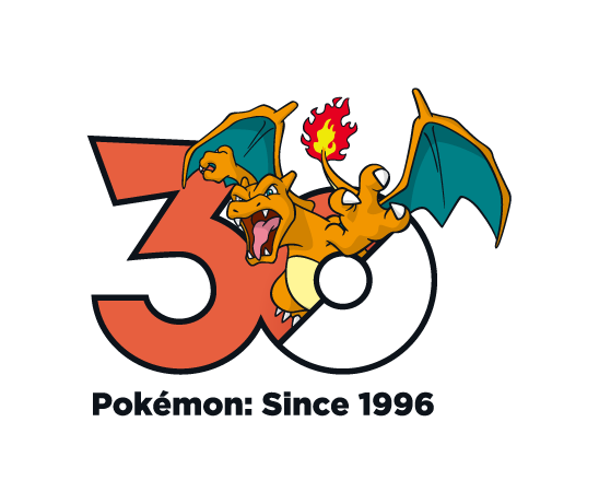 Charizard 30th Anniversary Logo