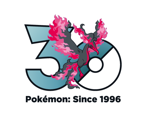 Galarian Moltres 30th Anniversary Logo