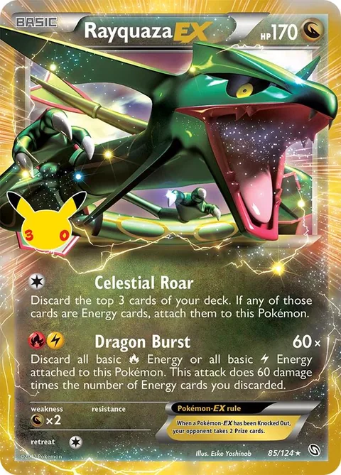 Rayquaza EX Classic Collection 85/124