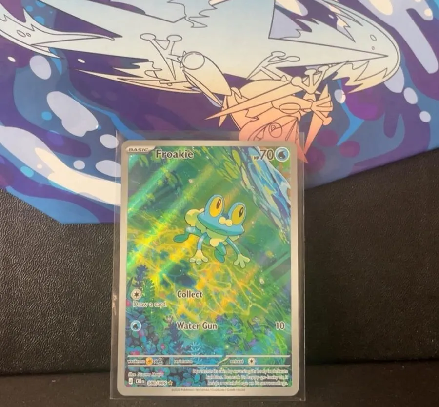 Harrison's Froakie pull from Chaos Rising