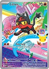 Litten promo card