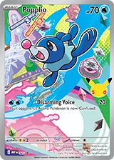 Popplio promo card