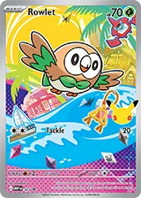 Rowlet promo card