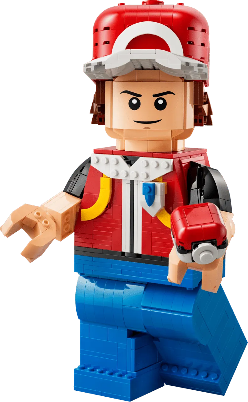 LEGO Pokémon 40868 Up-Scaled Red Minifigure