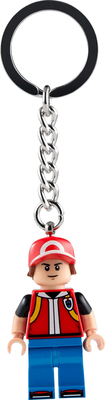LEGO Pokémon 854332 Trainer Red key chain