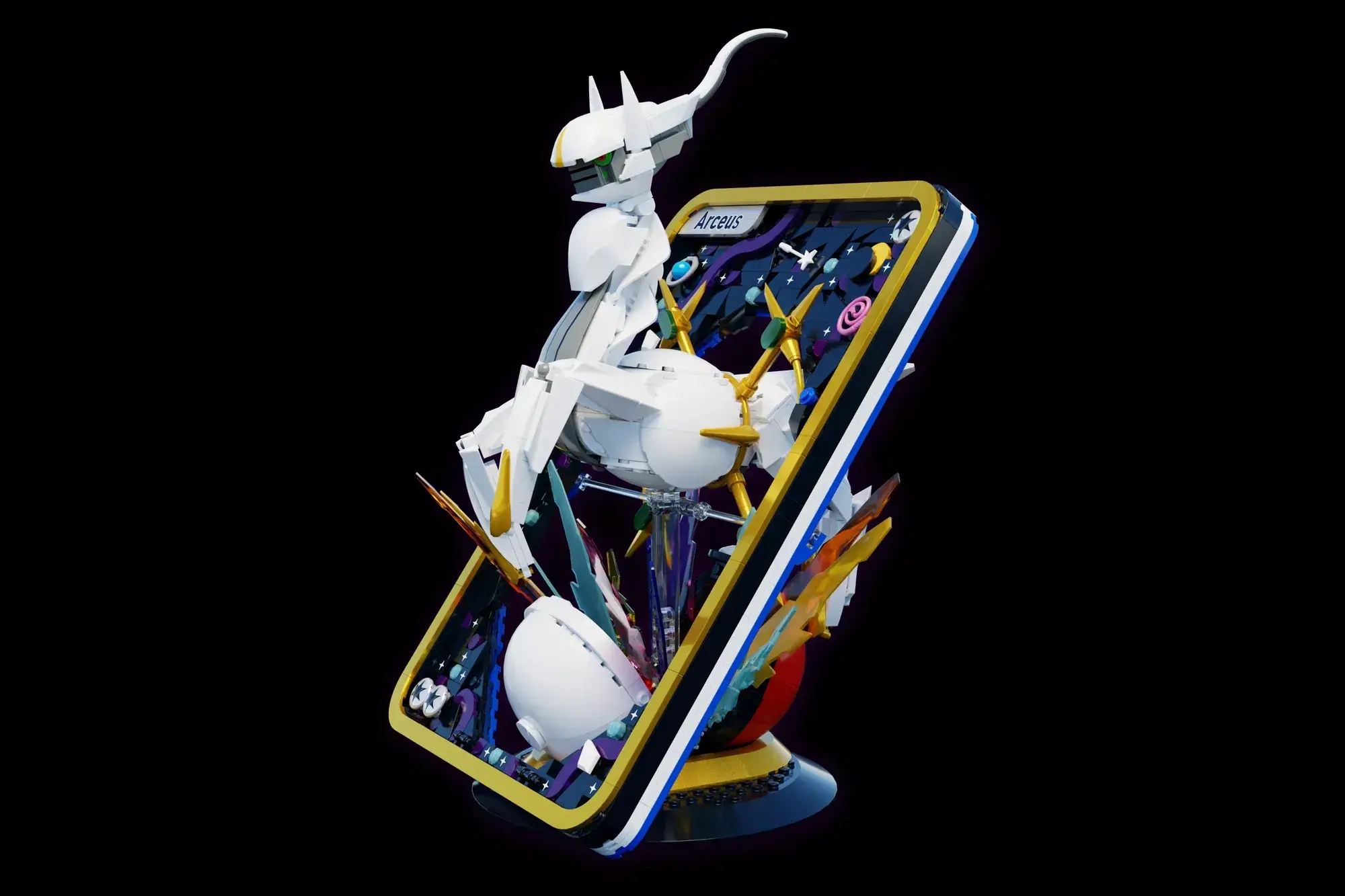 LEGO The Mythical Arceus build by livetobuild