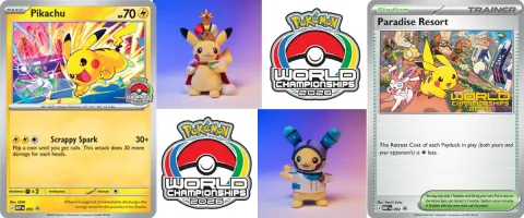2026 Worlds and PokémonXP promo cards