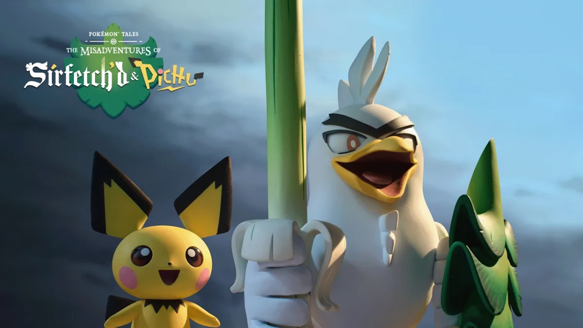 Pokémon Tales: Sirfetch’d & Pichu Teaser Trailer and Disney+ Date