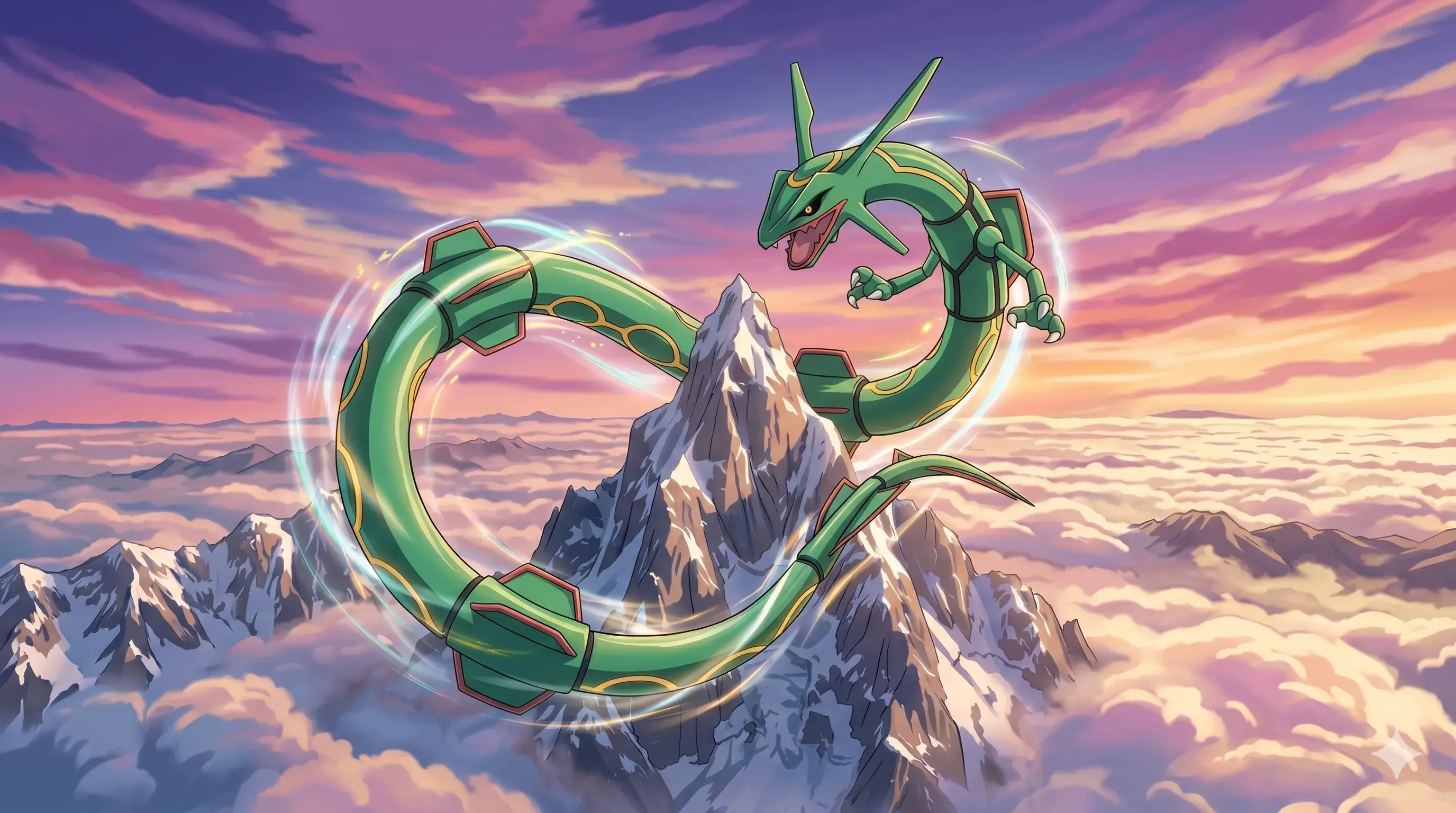 Rayquaza — the Sky High Pokémon