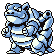 Blastoise as drawn for Pocket Monsters Red and Green