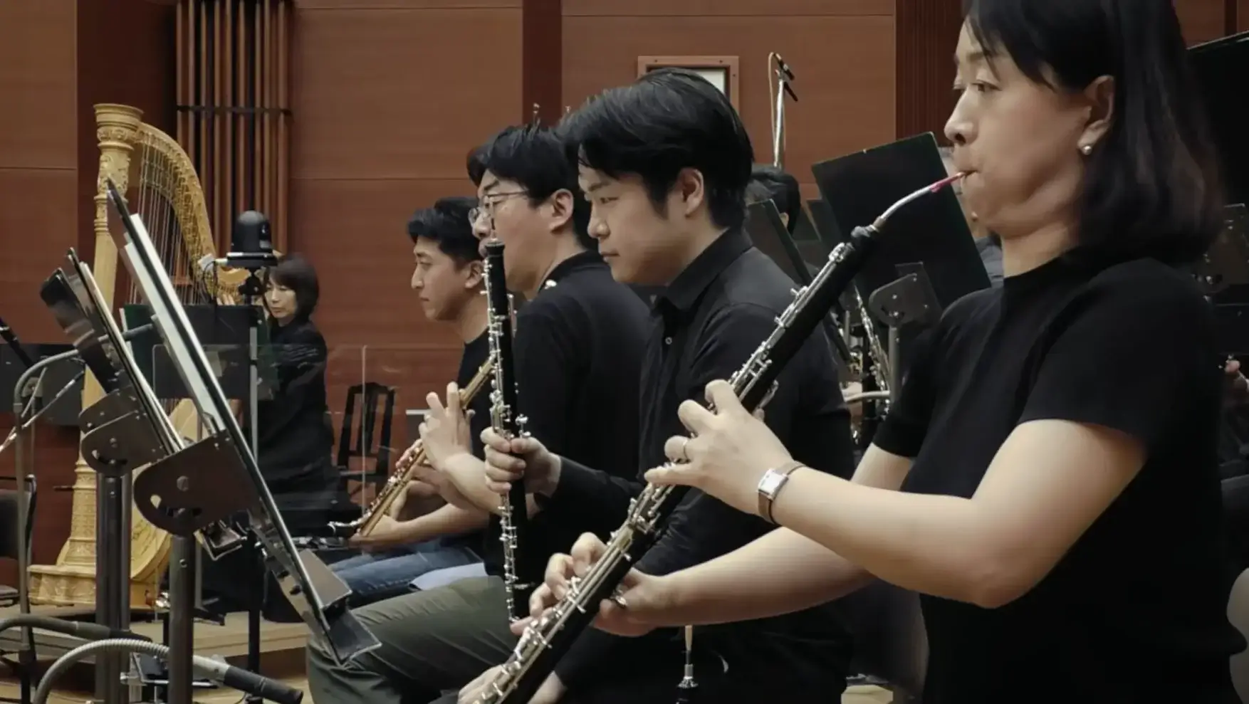 The Cor Anglais of the NHK Symphony Orchestra during the seascape section of the Pokémon Winds and Waves main theme
