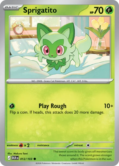 Sprigatito &mdash; Delta Reign 012/103