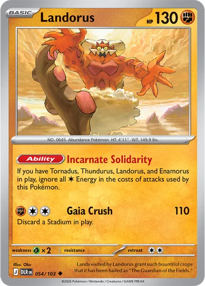 Landorus &mdash; Delta Reign 054/103