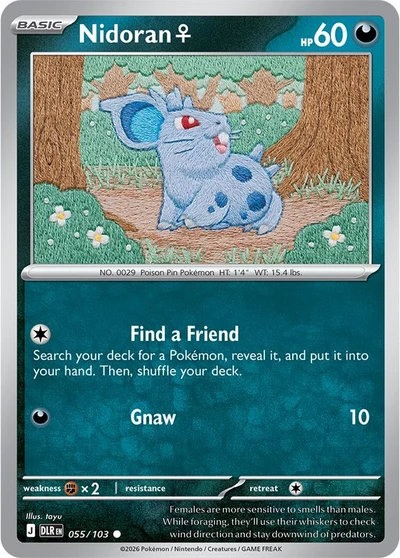 Nidoran ♀ &mdash; Delta Reign 055/103