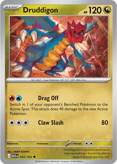 Druddigon &mdash; Delta Reign 072/103