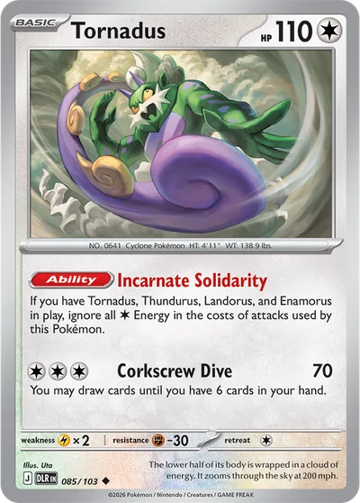 Tornadus &mdash; Delta Reign 085/103
