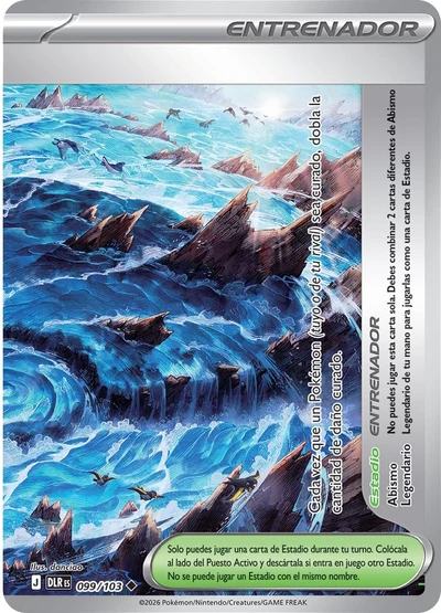 Legendary Ocean Trench &mdash; Delta Reign 099/103 (Spanish scan)