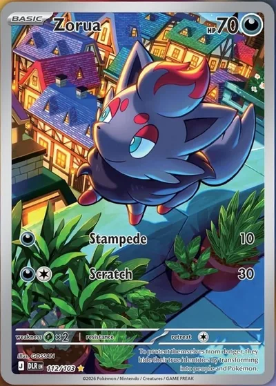 Zorua &mdash; Delta Reign 112/103
