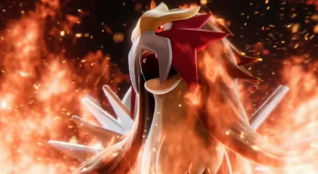 Entei in the Pok&eacute;mon TCG ex Star teaser