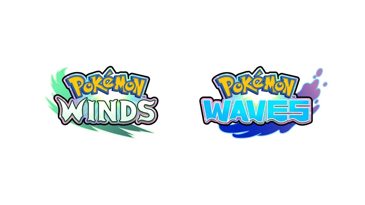 Pokémon Winds and Pokémon Waves logos