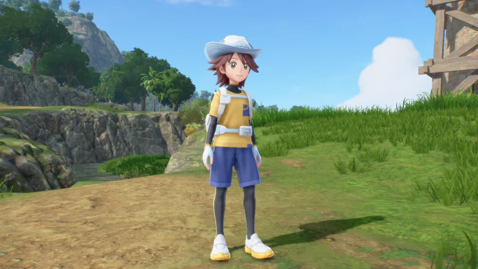 The player character in Pokémon Winds