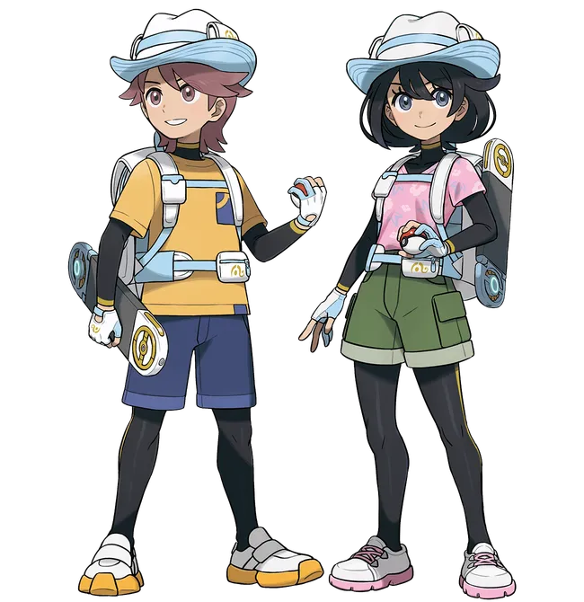 Pokémon Winds protagonists