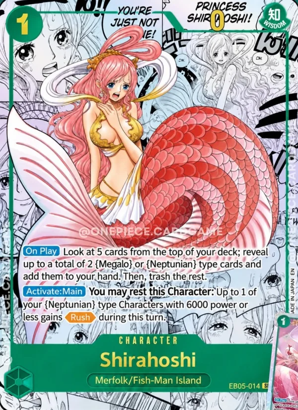 Shirahoshi · EB05-014 · Super Rare