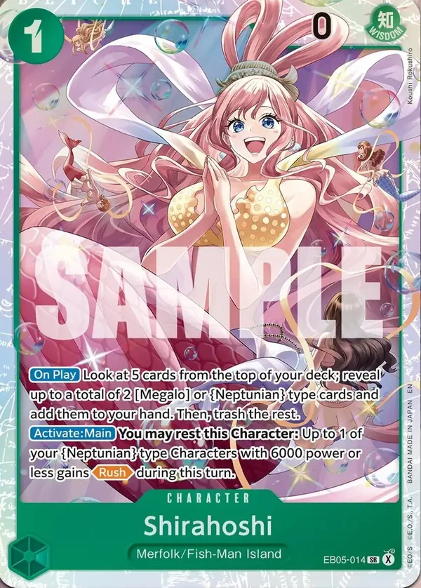 Shirahoshi · EB05-014 · Super Rare