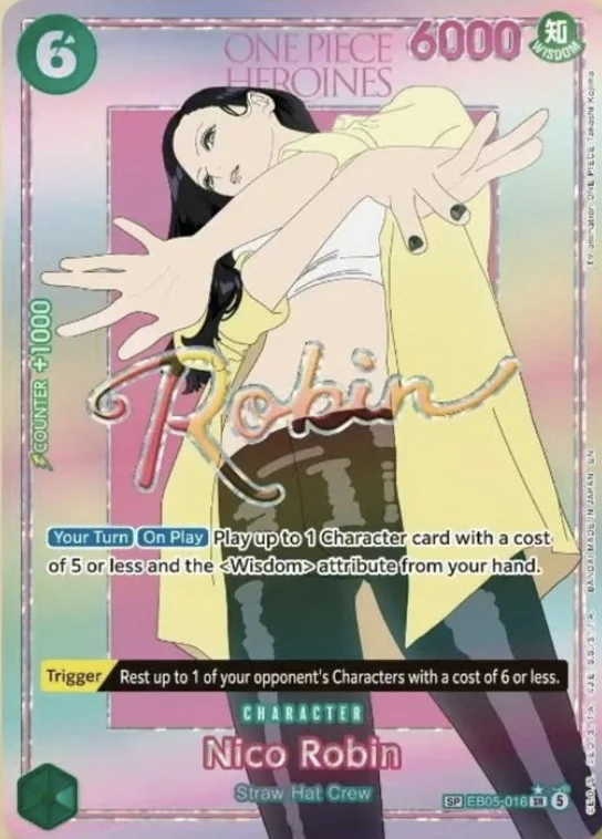 Nico Robin · EB05-016 · Super Rare
