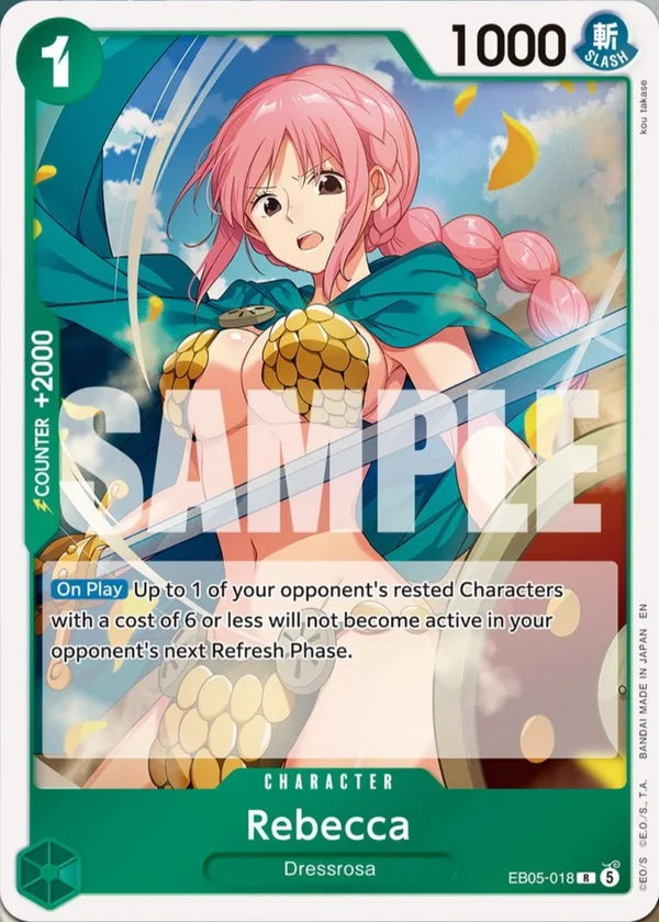 Rebecca · EB05-018 · Rare