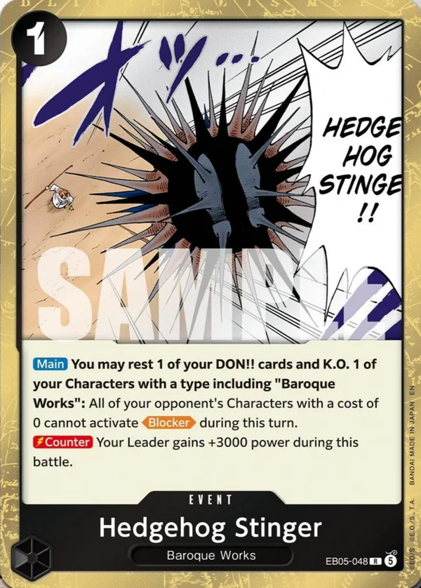Hedgehog Stinger · EB05-048 · Rare