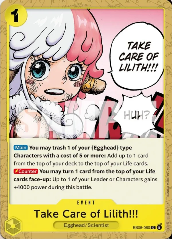 Take Care of Lilith!!! · EB05-060 · Common