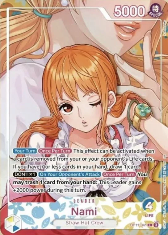 Nami · OP11-041 · Leader