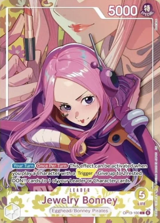 Jewelry Bonney · OP13-100 · Leader
