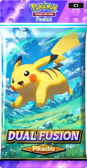 Dual Fusion Pikachu booster pack