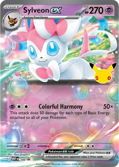 Sylveon ex promo card