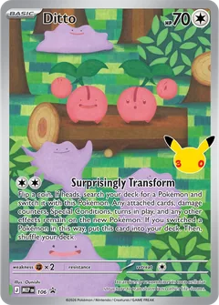 Ditto promo card