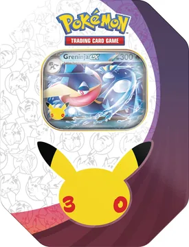 Pokémon TCG 30th Celebration Greninja ex Tin