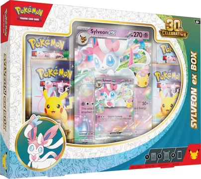 Pokémon TCG 30th Celebration Pokémon ex Box - Sylveon ex