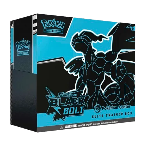 Black Bolt Pokémon Center Elite Trainer Box