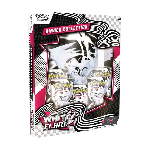 White Flare Binder Collection