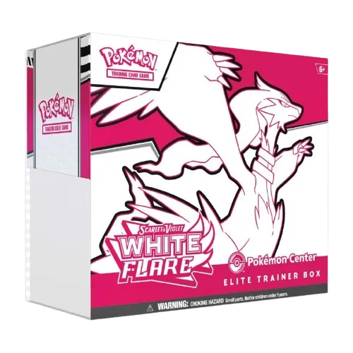 White Flare Pokémon Center Elite Trainer Box