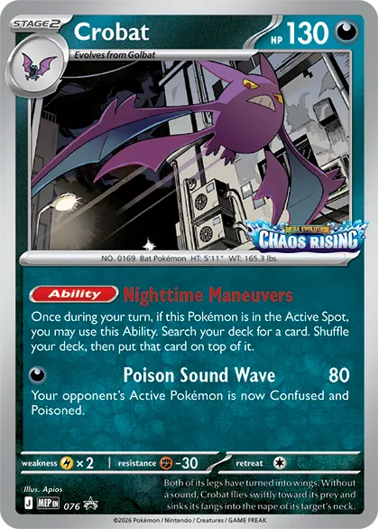 Crobat Prerelease Promo