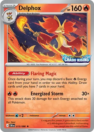 Delphox Retailer Promo