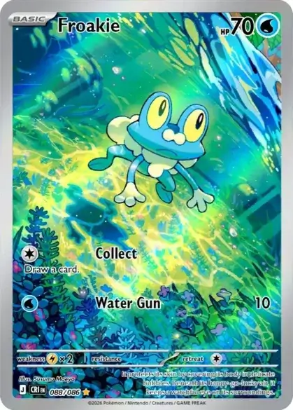 Froakie Illustration Rare #088
