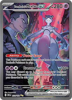 Team Rocket's Mewtwo ex