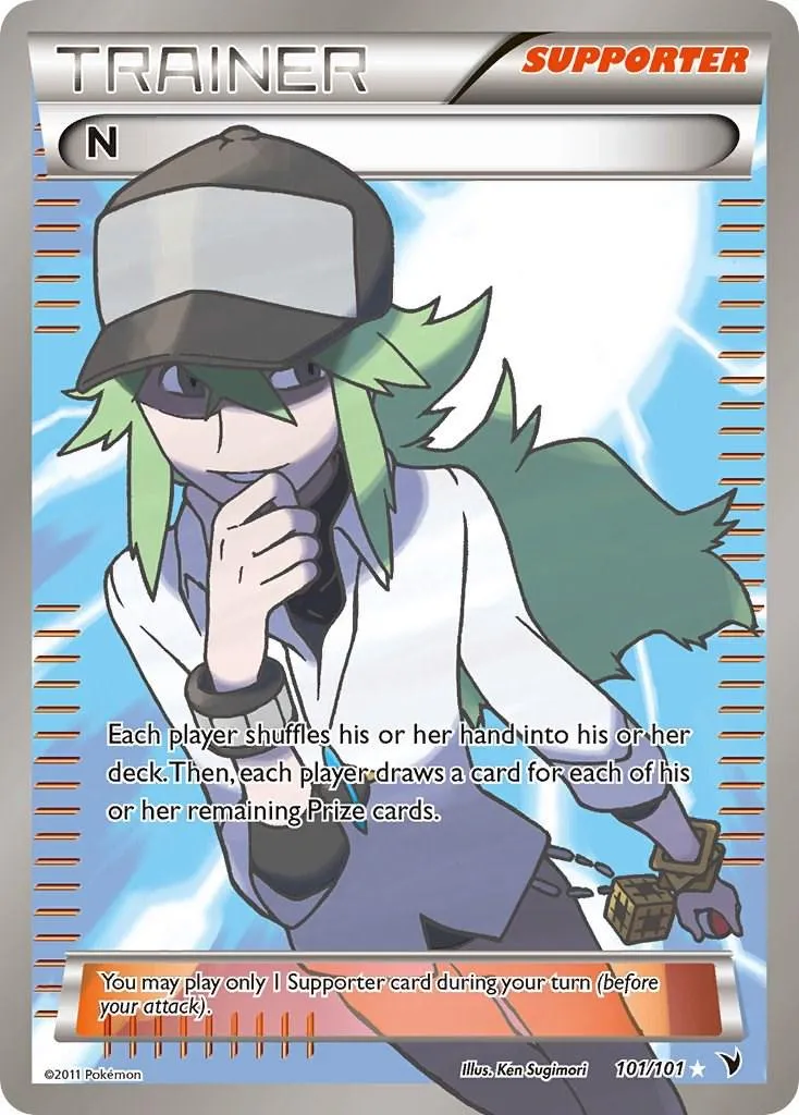 N 101/101 Full Art Trainer - Noble Victories