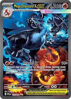 Mega Charizard X ex 125/094 - Phantasmal Flames